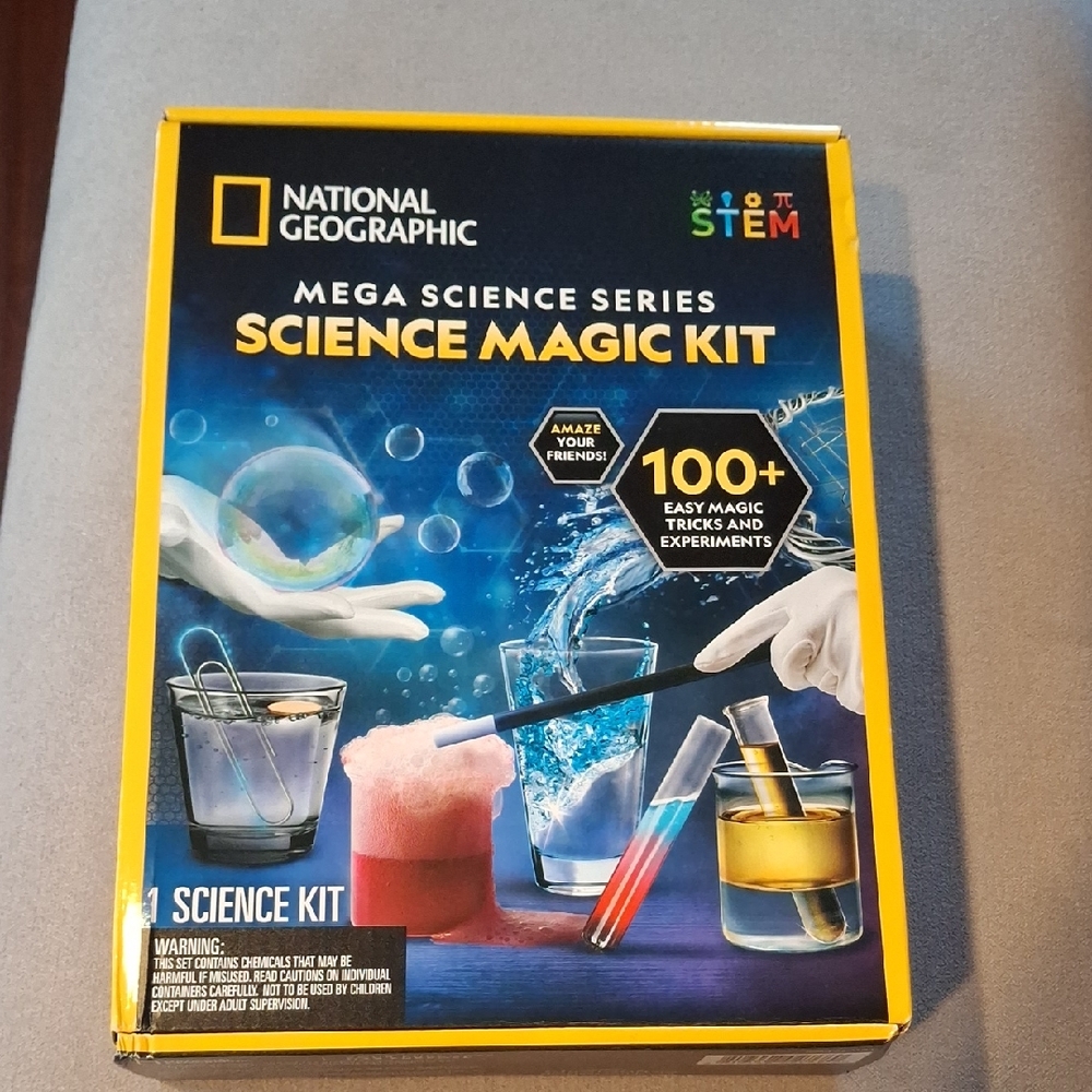 National Geographic Mega Science Series Kit - Blue and Yellow